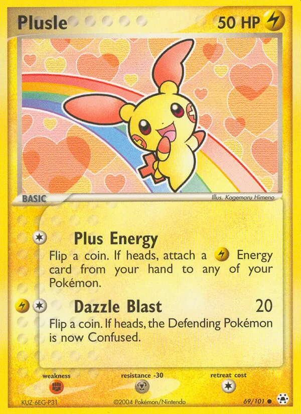 69-RH Plusle – Hidden Legends