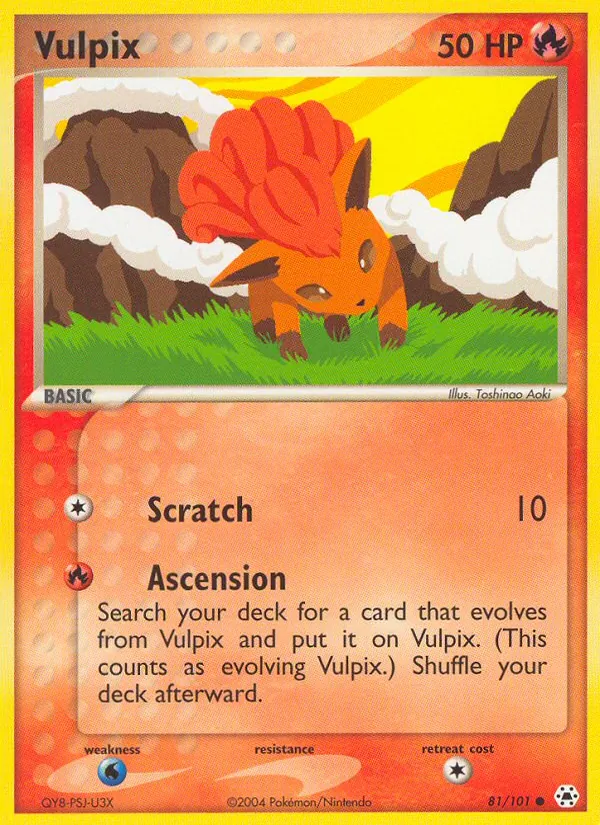 81-RH Vulpix – Hidden Legends
