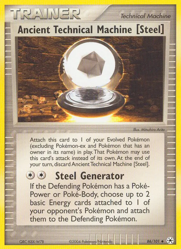 86-RH Ancient Technical Machine [Steel] – Hidden Legends