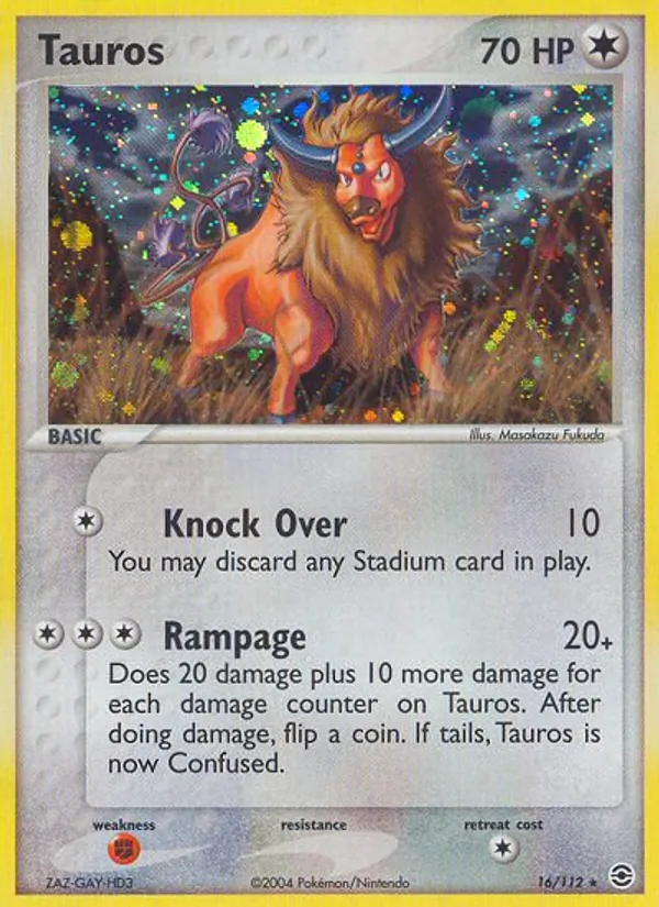 16-ER Tauros – FireRed & LeafGreen