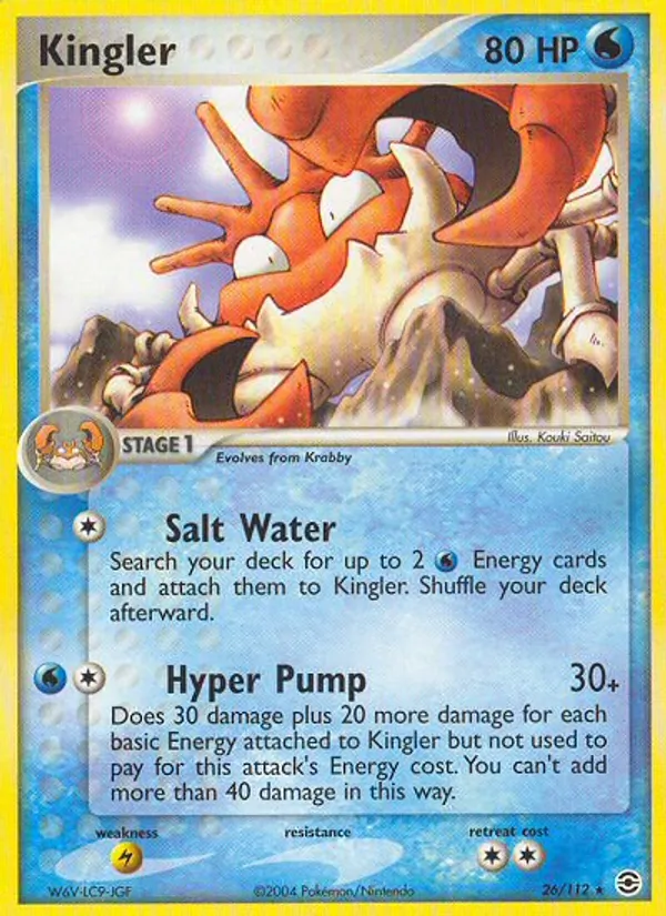 26-ER Kingler – FireRed & LeafGreen