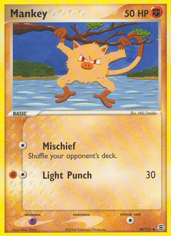 38-ER Mankey – FireRed & LeafGreen