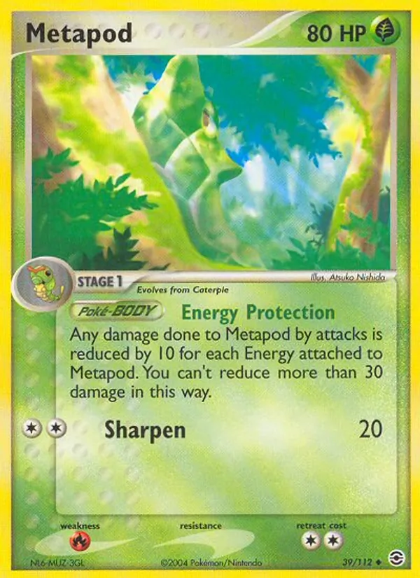 39-ER Metapod – FireRed & LeafGreen