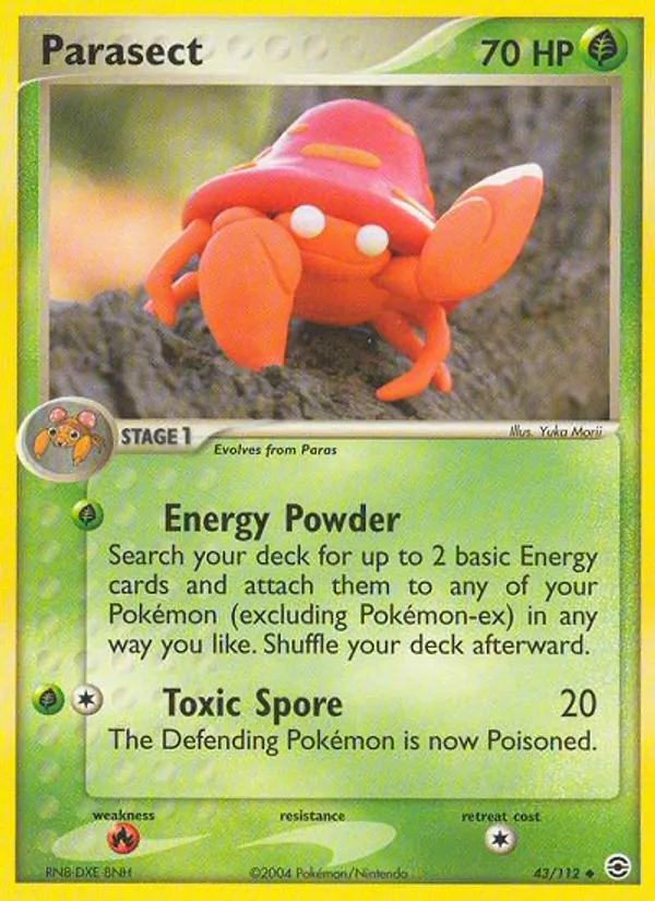 43-ER Parasect – FireRed & LeafGreen