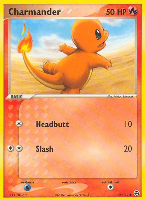 58-ER Charmander – FireRed & LeafGreen
