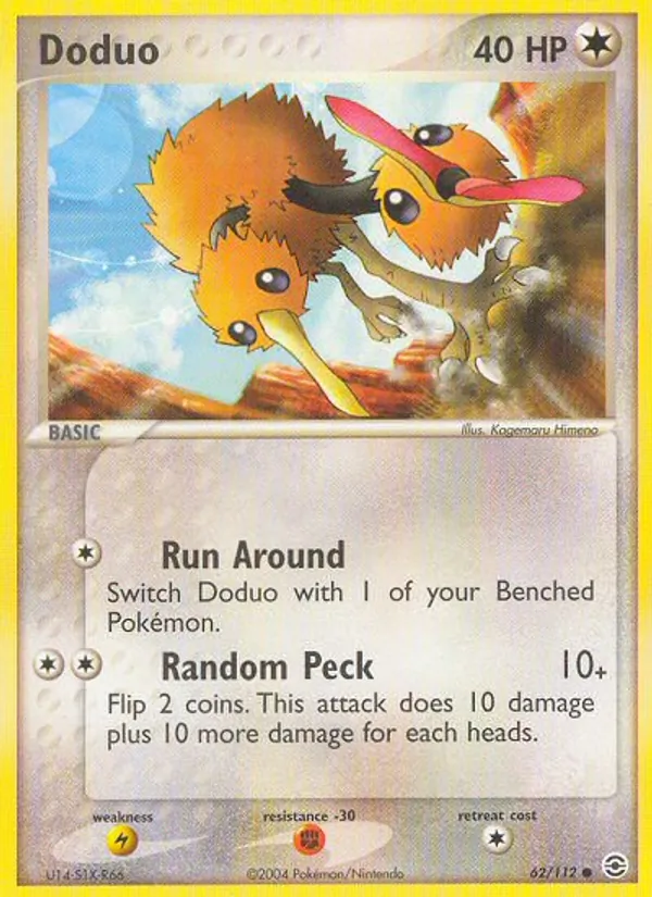 62-ER Doduo – FireRed & LeafGreen