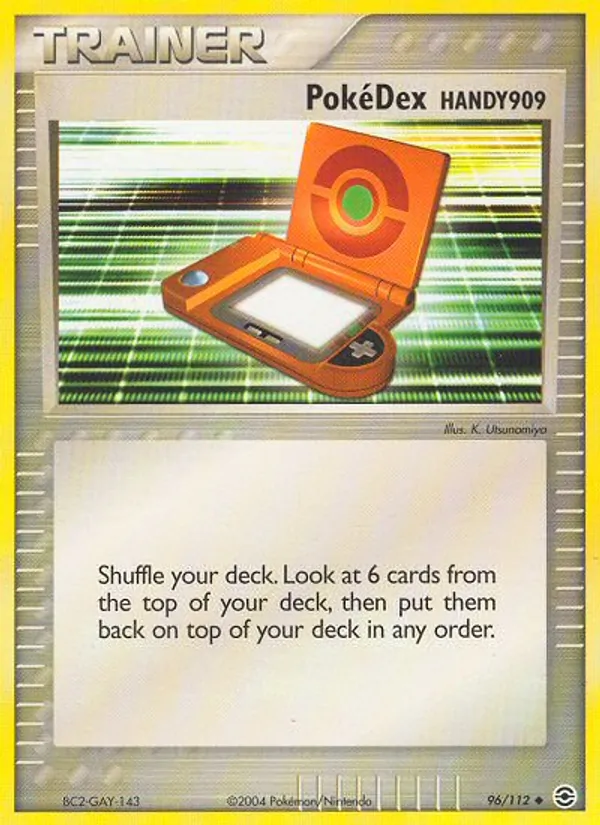 96-ER PokéDex (HANDY909) – FireRed & LeafGreen