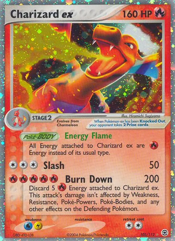 105 Charizard ex – FireRed & LeafGreen
