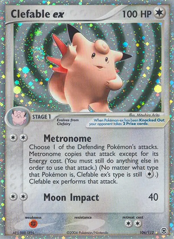 106 Clefable ex – FireRed & LeafGreen