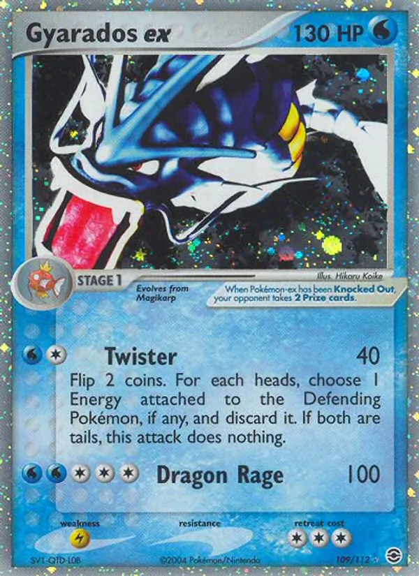 109 Gyarados ex – FireRed & LeafGreen