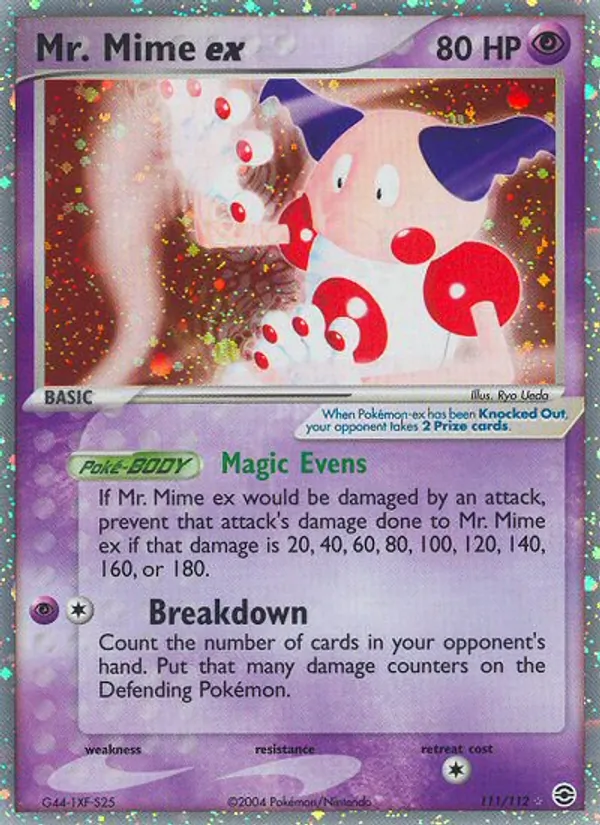 111 Mr. Mime ex – FireRed & LeafGreen