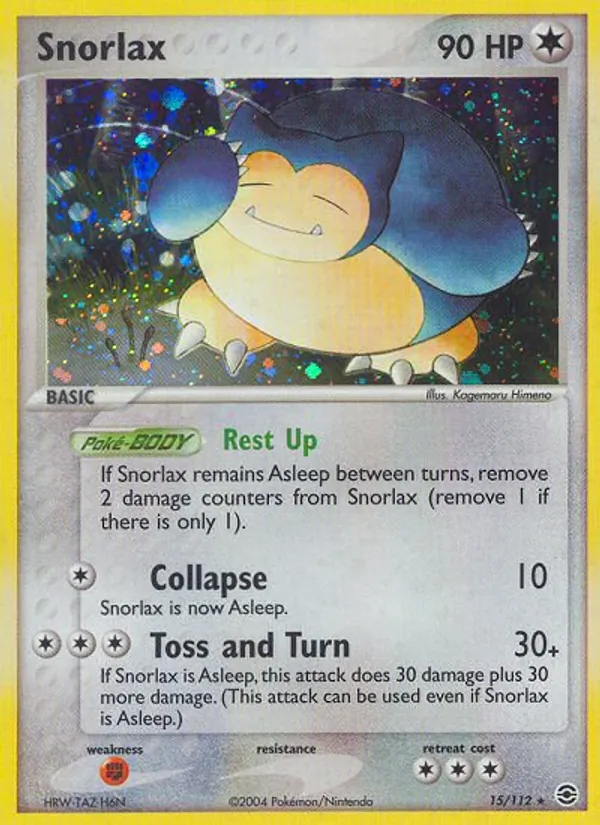 15 Snorlax – FireRed & LeafGreen