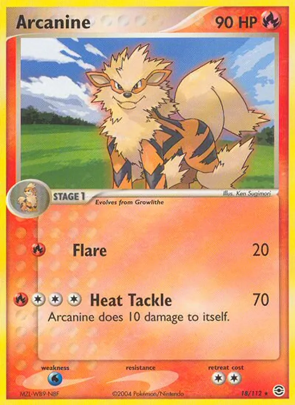 18 Arcanine – FireRed & LeafGreen