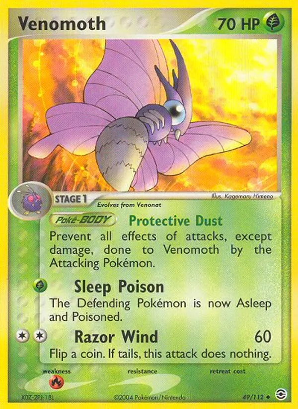 49 Venomoth – FireRed & LeafGreen