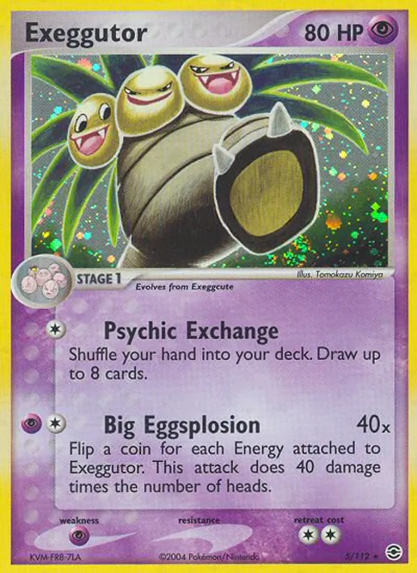 5 Exeggutor – FireRed & LeafGreen