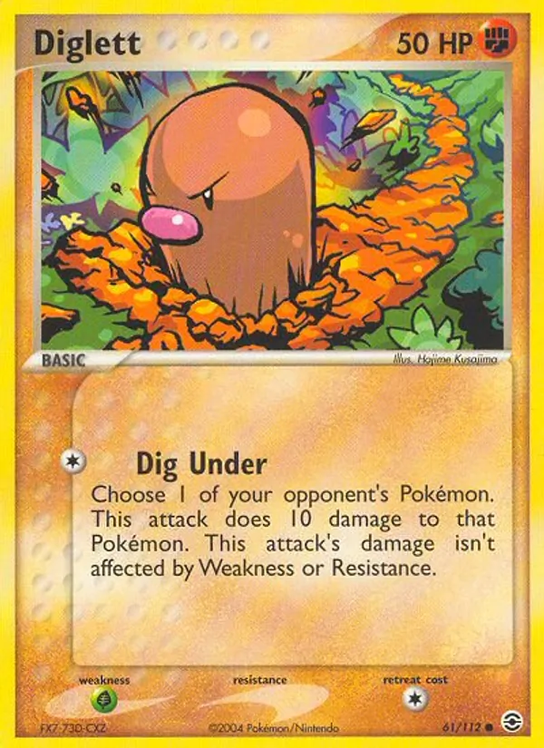 61 Diglett – FireRed & LeafGreen