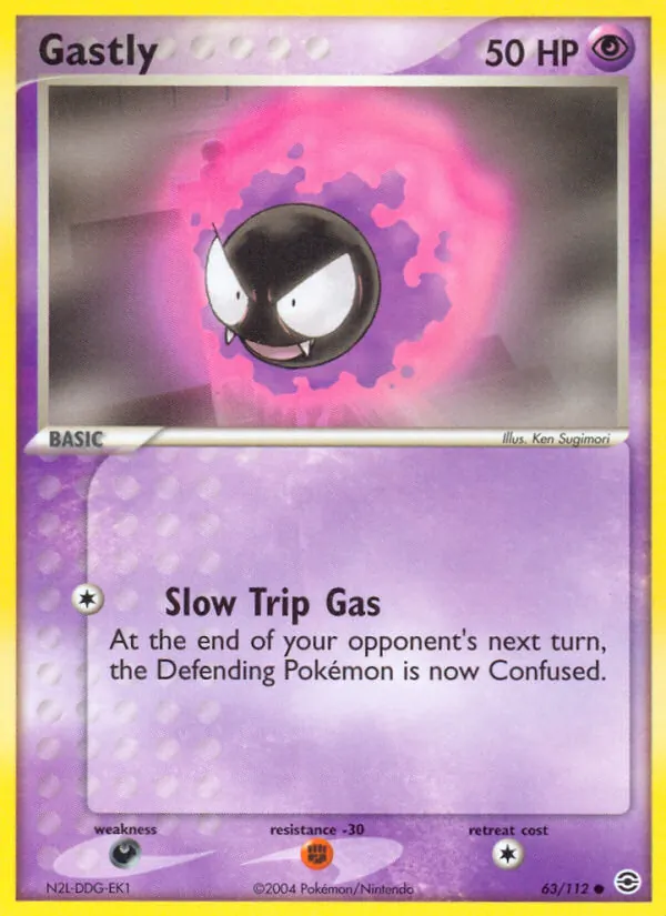 63 Gastly – FireRed & LeafGreen