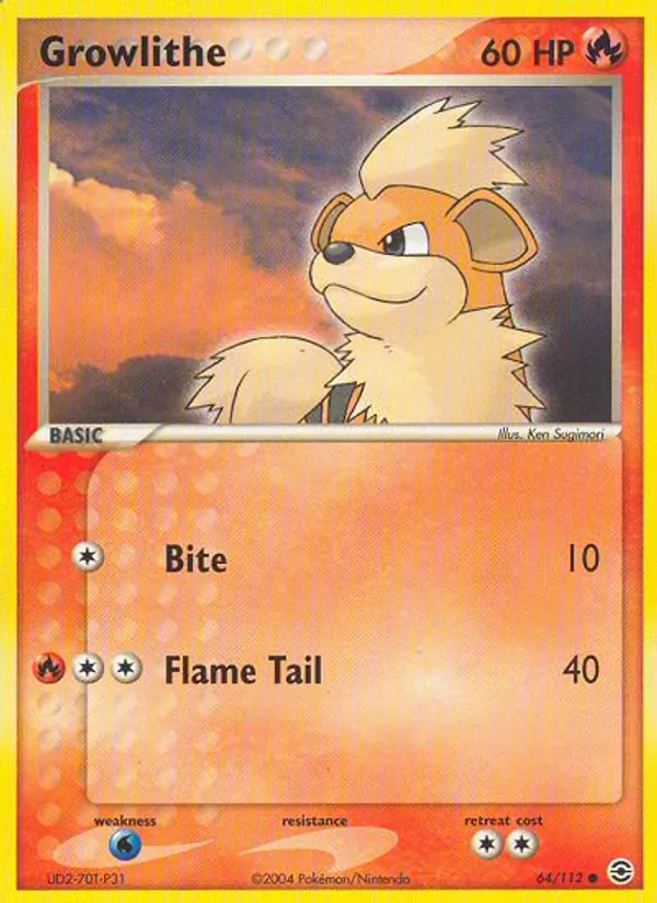64 Growlithe – FireRed & LeafGreen