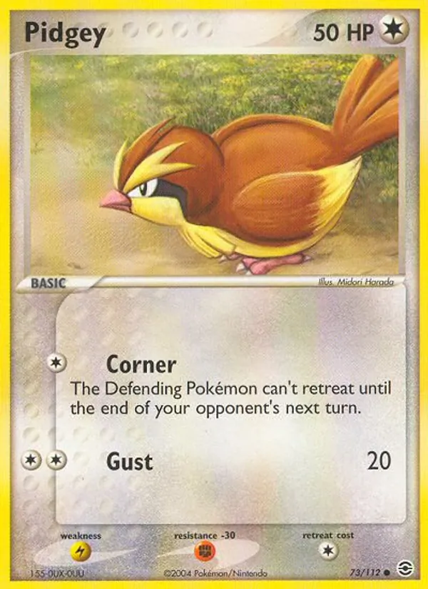 73 Pidgey – FireRed & LeafGreen