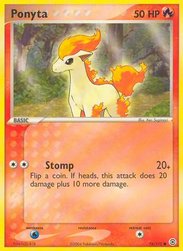 76 Ponyta – FireRed & LeafGreen
