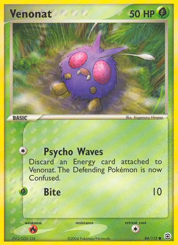 84 Venonat – FireRed & LeafGreen