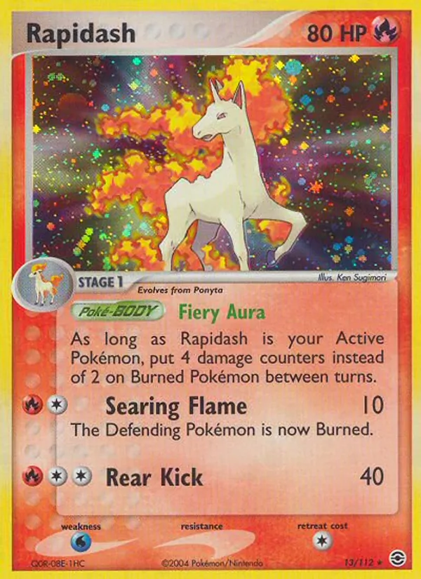 13-RH Rapidash – FireRed & LeafGreen