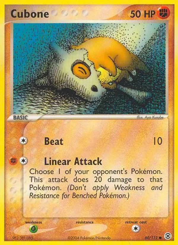 60-RH Cubone – FireRed & LeafGreen