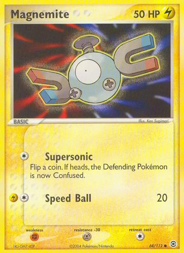 68-RH Magnemite – FireRed & LeafGreen
