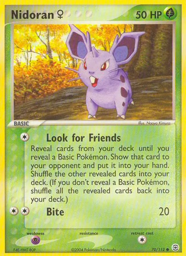 70-RH Nidoran♀ – FireRed & LeafGreen