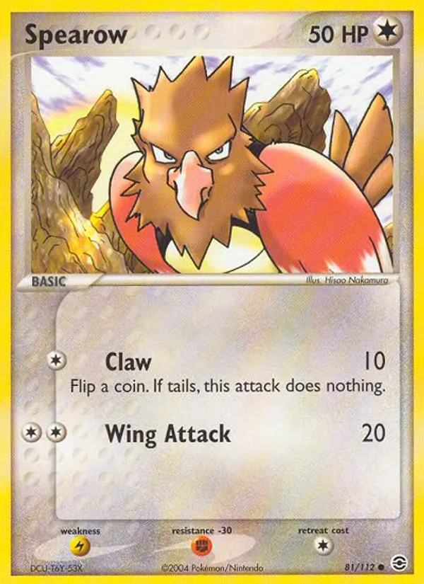 81-RH Spearow – FireRed & LeafGreen