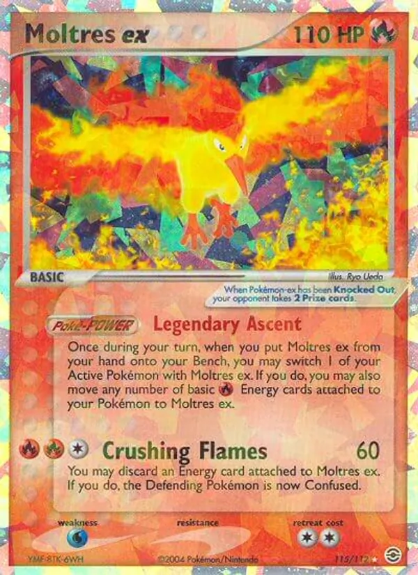 115 Moltres ex – FireRed & LeafGreen