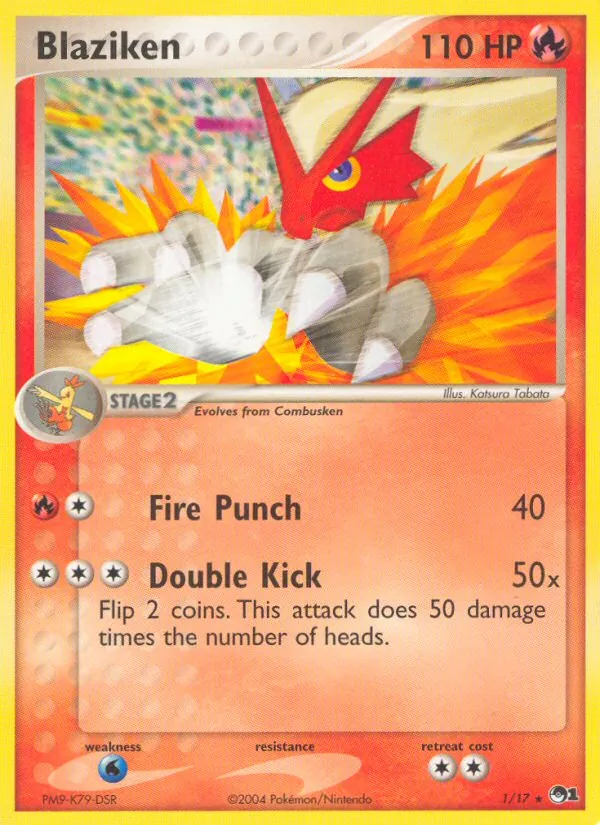 1-H Blaziken – POP Series 1