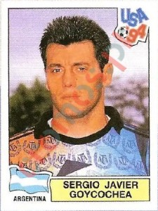 245 Sergio Javier Goycochea – FIFA World Cup USA 1994 Panini