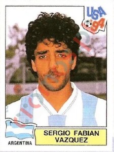247 Sergio Fabian Vazquez – FIFA World Cup USA 1994 Panini