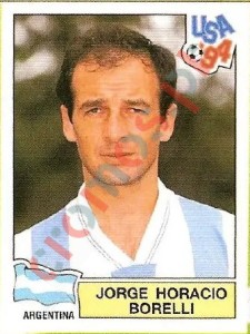 251 Jorge Horacio Borelli – FIFA World Cup USA 1994 Panini