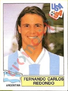252 Fernando Carlos Redondo – FIFA World Cup USA 1994 Panini