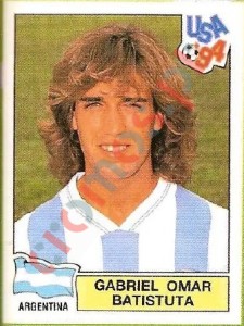 260 Gabriel Omar Batistuta – FIFA World Cup USA 1994 Panini