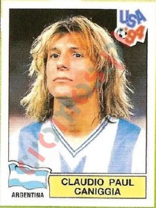 261 Claudio Paul Caniggia – FIFA World Cup USA 1994 Panini