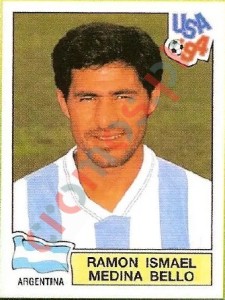 262 Ramon Ismael Medina Bello – FIFA World Cup USA 1994 Panini