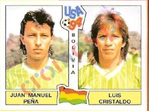 228 Juan Manuel Pena / Luis Cristaldo – FIFA World Cup USA 1994 Panini