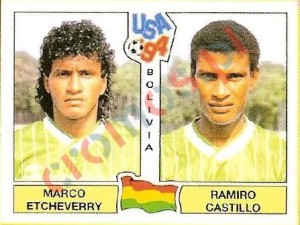 231 Marco Etcheverry / Ramiro Castillo – FIFA World Cup USA 1994 Panini