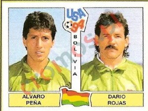 233 Alvaro Pena / Dario Rojas – FIFA World Cup USA 1994 Panini