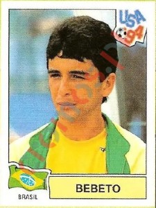 106 Bebeto – FIFA World Cup USA 1994 Panini