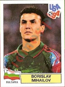 283 Borislav Mihailov – FIFA World Cup USA 1994 Panini