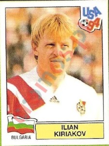 289 Ilian Kiriakov – FIFA World Cup USA 1994 Panini