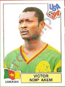131 Victor Ndip Akem – FIFA World Cup USA 1994 Panini