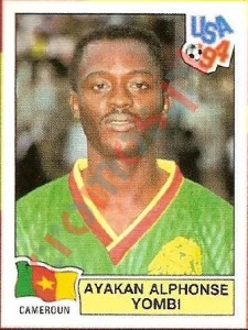 133 Ayakan Alphonse Yombi – FIFA World Cup USA 1994 Panini