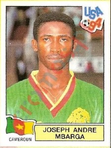 142 Joseph Andre Mbarga – FIFA World Cup USA 1994 Panini