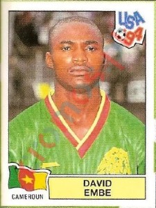 145 David Embe – FIFA World Cup USA 1994 Panini
