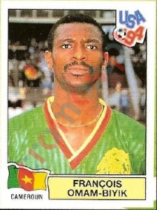 146 Francois Omam-biyik – FIFA World Cup USA 1994 Panini